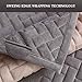 TEWENE Couch Cover, Sofa Cover Couch Covers Sectional Couch Covers Anti-Slip Sofa Slipcover for Dogs Cats Pet Love Seat Light Grey 36''x47'' (Only 1 Piece/Not All Set)