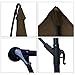SUNGREEN Offset Patio Umbrella 10ft Hanging Umbrella Outdoor Market Cantilever Umbrella with Umbrella Cover Crank Lift & Cross Base for Garden Backyard Deck and Poolside-Brown