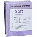 Touch sense Freestyle Soft Twist 100 lancets