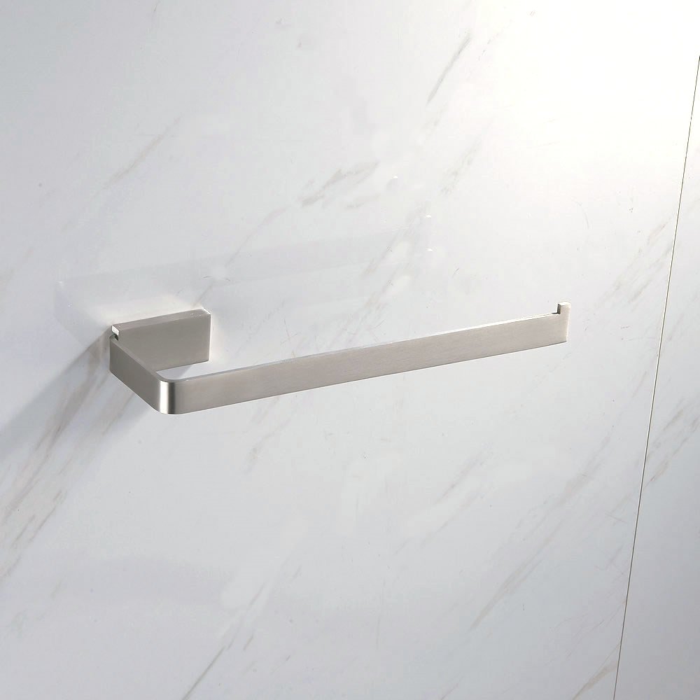 Acero Inoxidable Anillo de Toalla de Mano Percha de Baño Montaje En