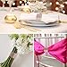 Accmor 50pcs Napkin Rings, Champagne Napkin Rings Buckles for Table Decorations, Wedding, Dinner,Party, DIY Decoration