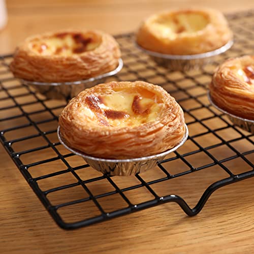 Set of 4 Cooling Racks for Baking, Small Quarter Grid, Heavy Duty