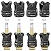 Lightbare Mini Tactical Vest Bottle Beer Vest Molle with Adjustable Straps, Beverage Holder for 12oz or 16oz Cans and Bottles, 7 Colors
