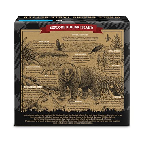 KODIAK CAKES CHEWY GRANOLA SNACK BARS, CHOCOLATE CHIP, HIGH PROTEIN, 100% WHOLE GRAINS, 1 BOX WITH 5 BARS