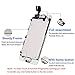 Nroech Screen Replacement for iPhone 6 (White) with Home Button, LCD Touch Screen Display Assembly Front Camera, Ear Speaker and Sensors, Repair Tools and Screen Protector
