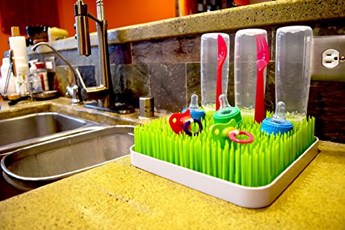 image for Kuddly Kids Baby Bottle Drying Rack- Our BPA FREE Countertop Dryer Rac