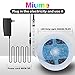 Miume 16.4ft Music LED Strip Lights, Led Color Changing Strip Lights, Led Lights Strip with Remote and APP Controller for Home Lighting Kitchen Bed Room Flexible, Change The Light Color with Music