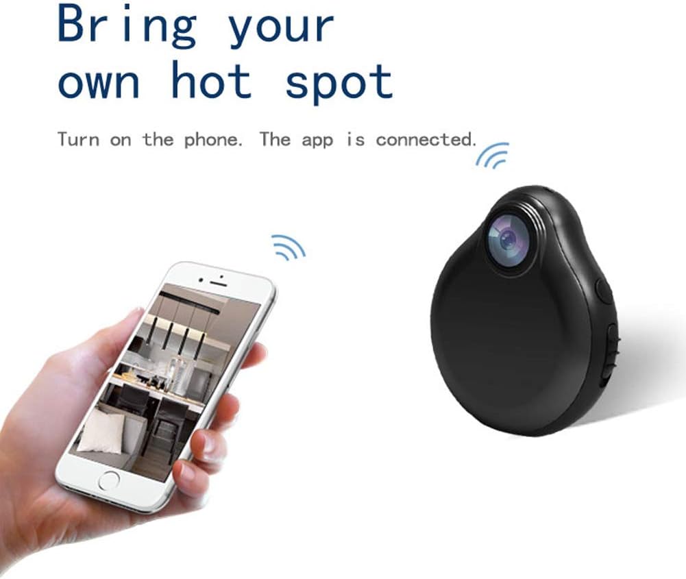 Ydq Hidden Camera, Spy Mini Cameras,HD 1080P Smallest Nanny Cam Portable Video Recorder With Motion Detective Perfect Outdoor Covert Pocket Camcorder For Home Surveillance