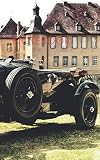Notebook: oldtimer castle nostalgic old summer nostalgia classic car by Wild Pages Press
