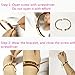 MultiBey 18K Rose Gold Plated Bangle Bracelet, Stainless Steel with Crystal, Screwdriver Opening Love Bracelets for Women and Men