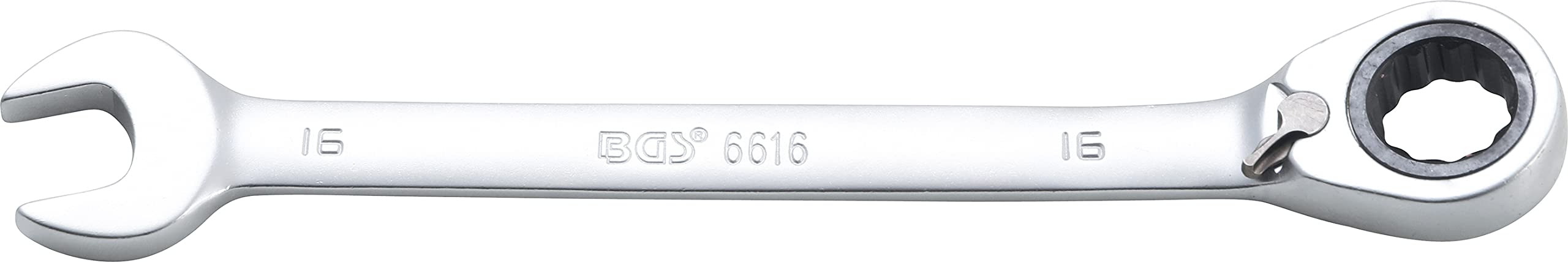 BGS 6616 | Ratchet Combination Wrench | reversible | 16 mm