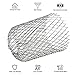 Incly 6 Pack Gutter Guard Strainer 3 Inch Downspouts Filter Screen Keeps Unclogging