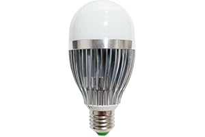 Klgeivb E26 Infrared LED Bulb, 180 Degree Wide Angle, E27 9-LEDs Infrared Light, for Night Vision IR Illuminator Light, for CCTV Security Cameras (940nM Invisible)