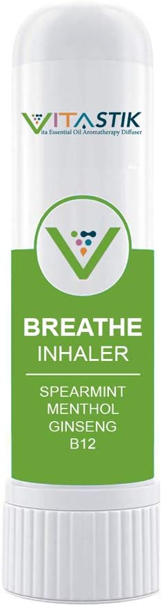 Organic Asthma Inhaler - Use Essential Oils to Fight Chest Tightness - VitaStik BREATHE Formula