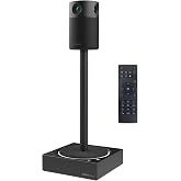 Innex Omni AI Built-in 4K 360 All-in-one Video Conference Camera | Multiple AI mode, 4 mics and 2 speakers, speaker and body tracking, USB Plug and Play, Conference Room, Zoom, Microsoft Teams