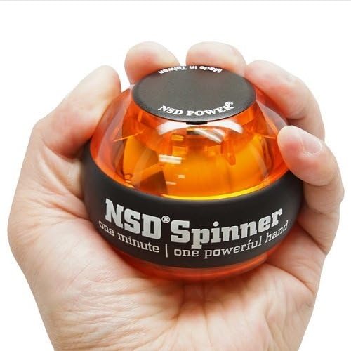 NSD Power Essential Spinner Gyro Hand Grip Strengthener Wrist Forearm Exerciser