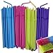 Hanamal Colored Disposable Flexible Drinking Straws (450pcs) MontoPack