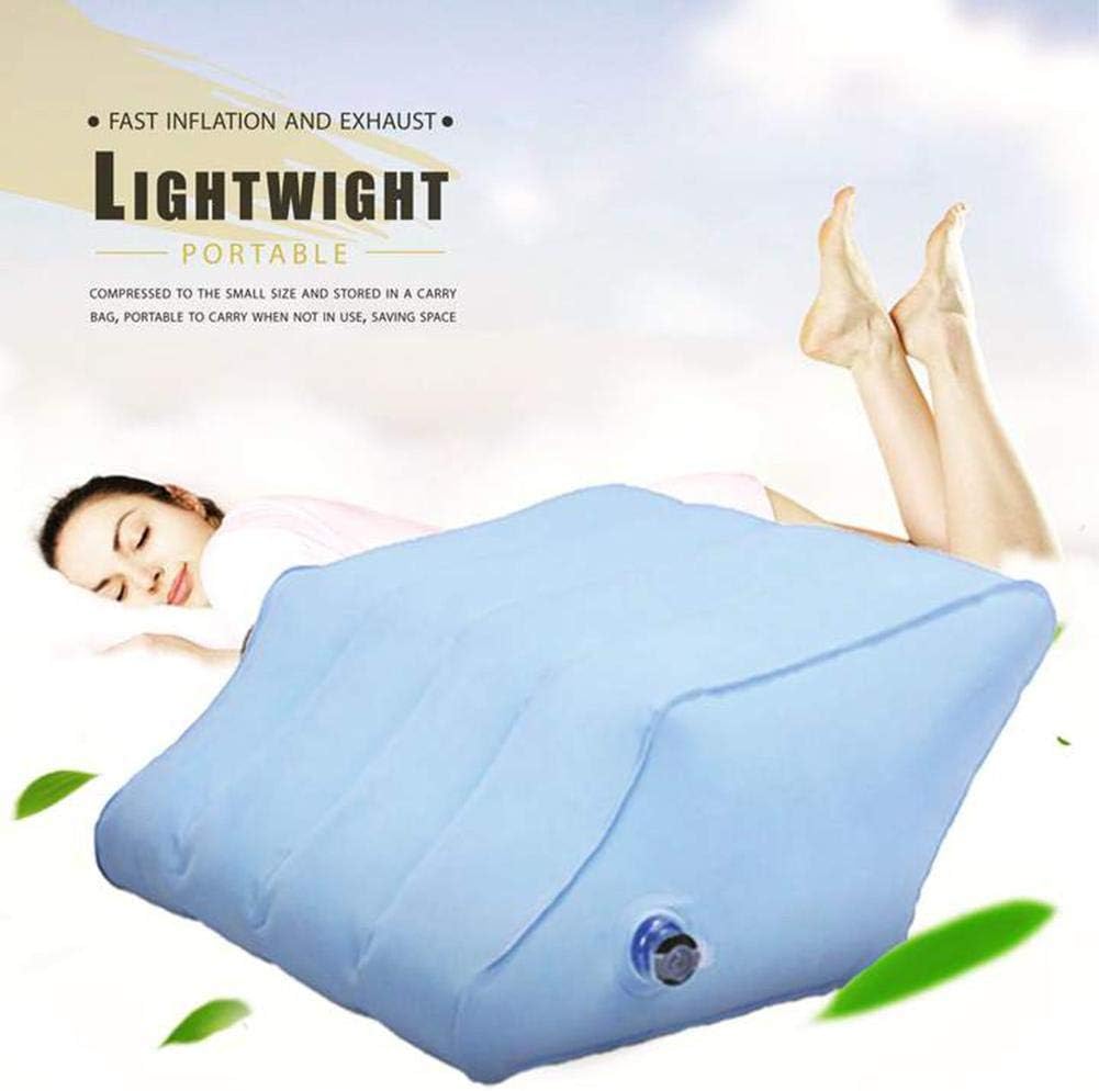 settencas Knee Cushion Convenient Knee Pillow Lightweight Mintiml Heaven Wedge Inflatable Leg Pillow Portable Practical Versatile Practical Space Saving