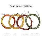 Riverruns12ft/13ft Tenkara Fly Fishing Line Tapered Furled Line Floating Fishing Line with Backing line