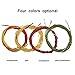 Riverruns12ft/13ft Tenkara Fly Fishing Line Tapered Furled Line Floating Fishing Line with Backing line