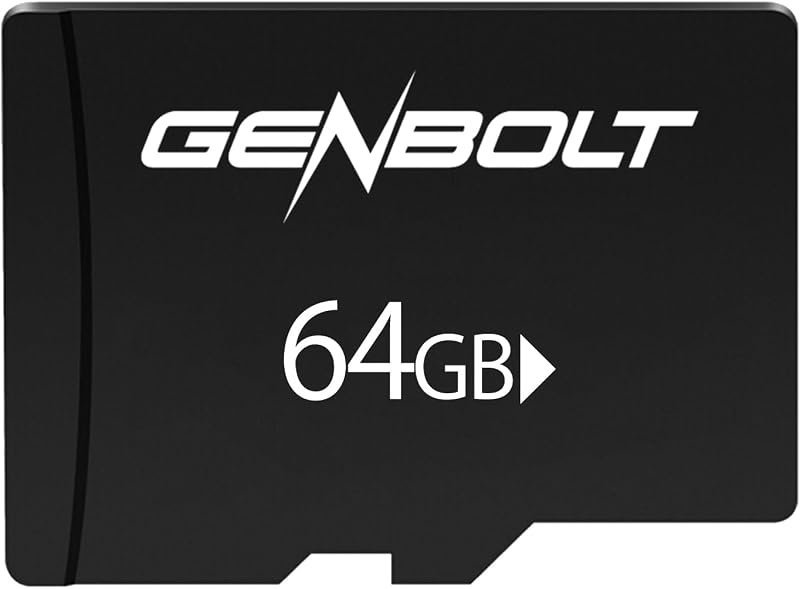 GENBOLT 64GB TF Memory Card for Security Camera Surveillance Recording