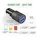 Car Charger, Quick Charger 2.0 Adapter, iClever-F 4.8A 30W 2-Port USB Car Charger for Apple Iphone 6s/6sP/6/6P/5s/5c/5, Ipad, Ipod, Samsung Galaxy S7/S6Edge, and More (4.8A Black)