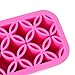 Arsty Portable Silicone Makeup Brush Holder Cosmetic Organizer (PINK)