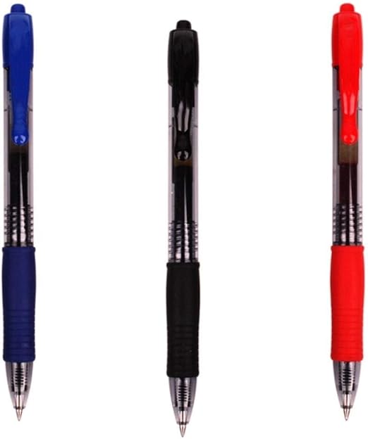 Amazon Co Jp 0 7ミリメートル中性ペンを押しジェルボールペン滑らかな書き署名ペン 筆記具 文房具 オフィス用品 Color Blue ホーム キッチン