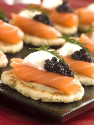 Russian Caviar Blinis (16 in a Pack)