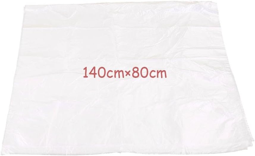 Terisass Car Covers Protector Auto Disposable Clear Plastic 100pcs + car seat plastic cover, popular, normal - Image 4