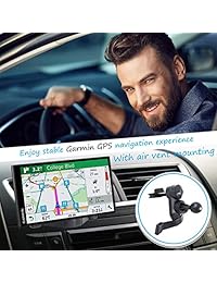 randconcept - Soporte de coche para teléfono móvil, agarre de abrazadera de operación con una sola mano, soporte de clip para parabrisas, ajuste universal para GPS, iPhone, Samsung Galaxy, LG, HTC, Nexus y dispositivos de 3,8 pulgadas de ancho