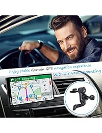 randconcept - Soporte de coche para teléfono móvil, agarre de abrazadera de operación con una sola mano, soporte de clip para parabrisas, ajuste universal para GPS, iPhone, Samsung Galaxy, LG, HTC, Nexus y dispositivos de 3,8 pulgadas de ancho