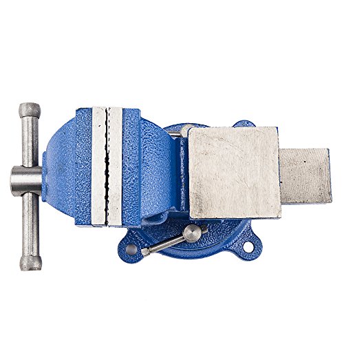 6-inch Heavy Duty Mechanic Bench Vise With 360° Swivel Base – Carbon Steel Table Clamp 9 thumbnail image