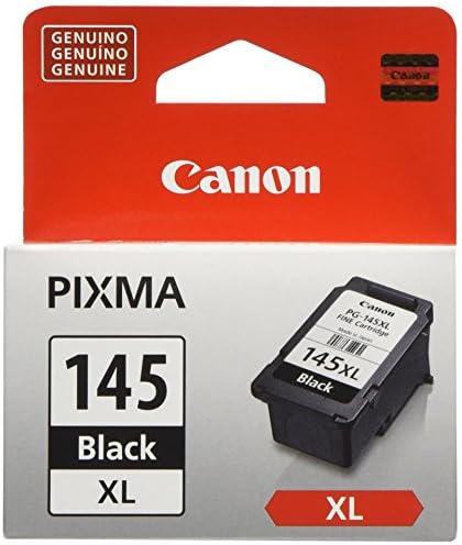 Genuine Canon Cartridge 145 Xl Black Ink Office Products Amazon Com