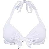 Ocean Blues Women's Push Up Bikini Top Halter Swimsuit Top