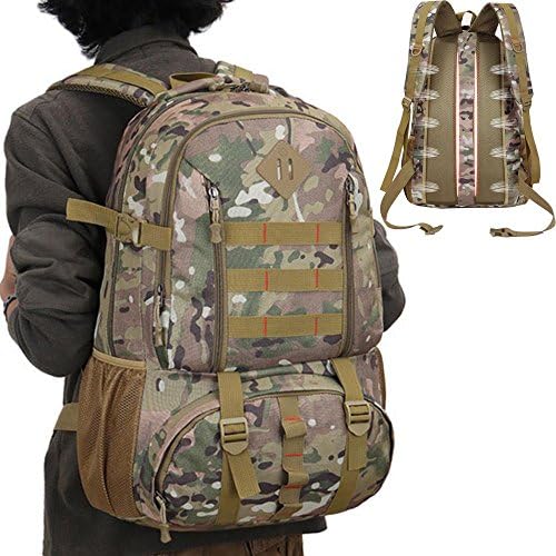 Tactical Backpack Military Army Assault Pack Molle Backpack Bug Out Bag 3 Day Rucksack Laptop CoolLifes Daypack Large Waterproof 50L for Outdoor Trekking Camping Hunting Hiking