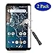 Sinwere [2-Pack] Xiaomi Mi A2 / Xiaomi Mi 6X Screen Protector Tempered Glass [Full Glue Coverage], Anti-Scratch Bubble Free Screen Protector for Xiaomi Mi 6X / Xiaomi Mi A2