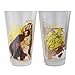 African American Expressions - Praise Dancers Drinking Glass Set (17 oz. glass, 5.75