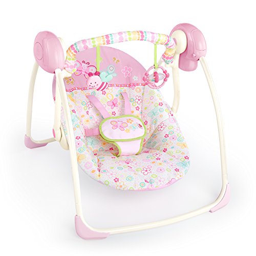 portable baby swing girl