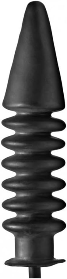 Accordion Inflatable XL Anal Plug, Black - Image 5