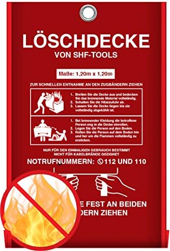 Tacke For Lackage Brandskyddsfilt 1 X 1 M Inklusive Brandslackningsfilt For Borttagning Av Brander Saker For Hushall Kok Arbete Och Fritid Amazon Se Home Improvement