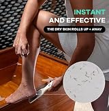Dermasuri Foot Scrub Spray & Deluxe Sole File - Callus Remover, Exfoliating Feet view 2