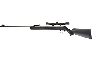 Umarex unisex adult Ruger Blackhawk .177 Caliber Pellet Gun with 4x32mm Scope Air Rifle, Black, Large US