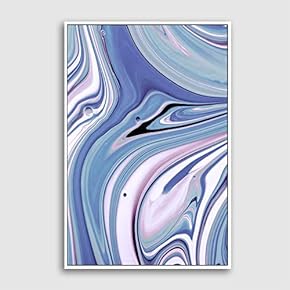 Framed Clouds and Colors Home Artwork for Living Room Bedroom