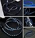 iPhone Charger,iCrius Powerline 4ft Visible Flowing Lightning Cable LED Charging&Sync Data Cords for iPhone 7/7 Plus/ 6/ 6 Plus/ 6s/ 6s Plus /5/5s/SE iPad/iPod/Beats Pill+ and More,1.2M(Blue)