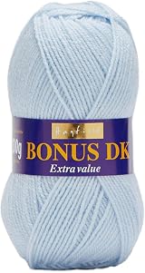 Sirdar Hayfield Bonus DK Double Knitting Frost Blue 608 100g