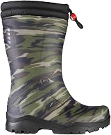 Dunlop Blizzard Kids Winter Boots Camouflage Black Waterproof PVC Welly view 3