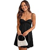 GRMLRPT Women Satin Homecoming Dresses Short Sweetheart Neck Adjustable Spaghetti Straps A Line Prom Party Cocktail Dress