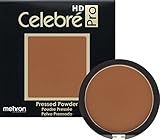 Mehron Makeup Celebré Pro-HD Pressed Powder Foundation (.35 Ounce) (Medium Dark 4)
