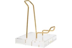 AMUSLESUR Crystal Display Rack Acrylic Stand Base for Minerals Simple Specimen Pedestal for Collectors